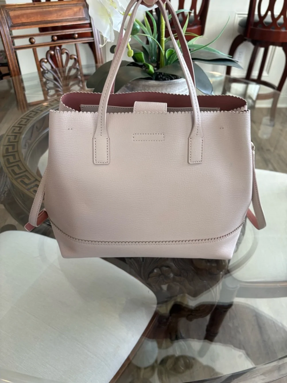 🩷🩷KATE SPADE NEW YORK GEORGIA VANDERBILT LEATHER SATCHEL/CROSSBODY BAG!🩷🩷SALE